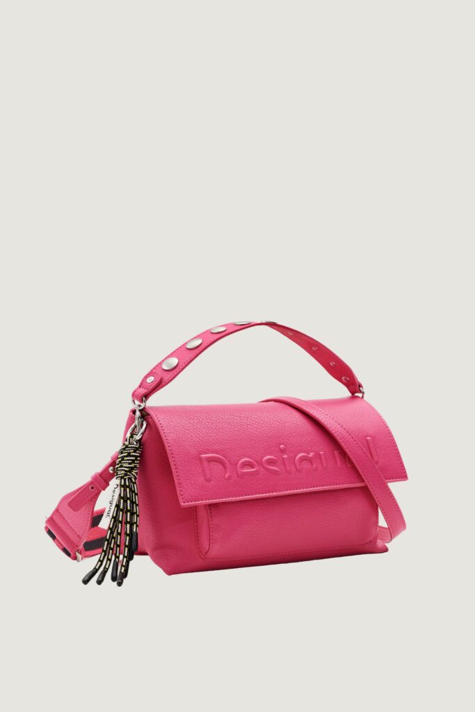 Borsa Desigual BOLS_HALF LOGO VENECIA 2.0 Fuxia