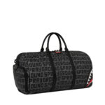 Borsone Sprayground SPLIT INFINITY CHECK LARGE DUFFLE Grigio - Foto 5