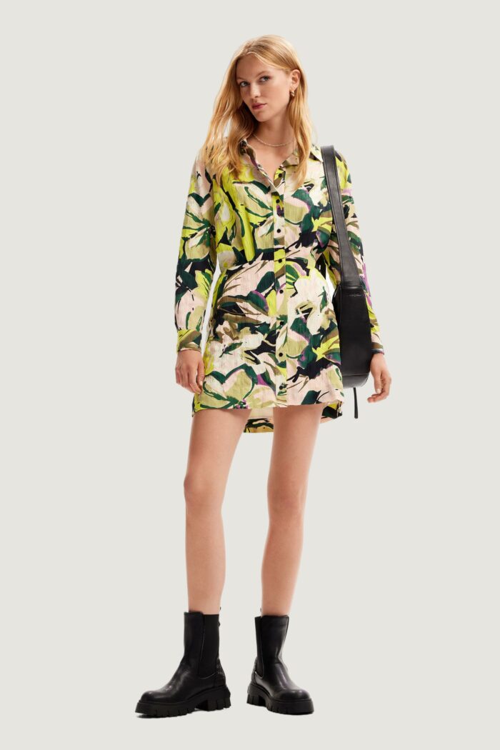 Camicia manica lunga Desigual VEST_KEA Verde
