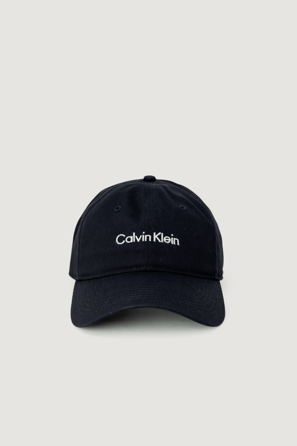 Cappello con visiera Calvin Klein Sport 6 PANEL RELAXED CAP Nero - Foto 1