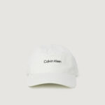 Cappello con visiera Calvin Klein Sport 6 PANEL RELAXED CAP Panna - Foto 4