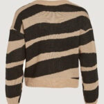 Cardigan Vila Clothes VILAVA REV L/S JACQUARD KNIT CARDIGAN/PB Beige - Foto 2