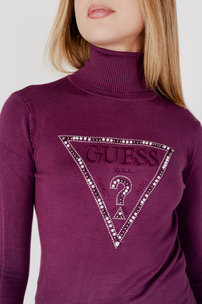Dolcevita Guess LS TN GISELE LOGO SWTR Vinaccia