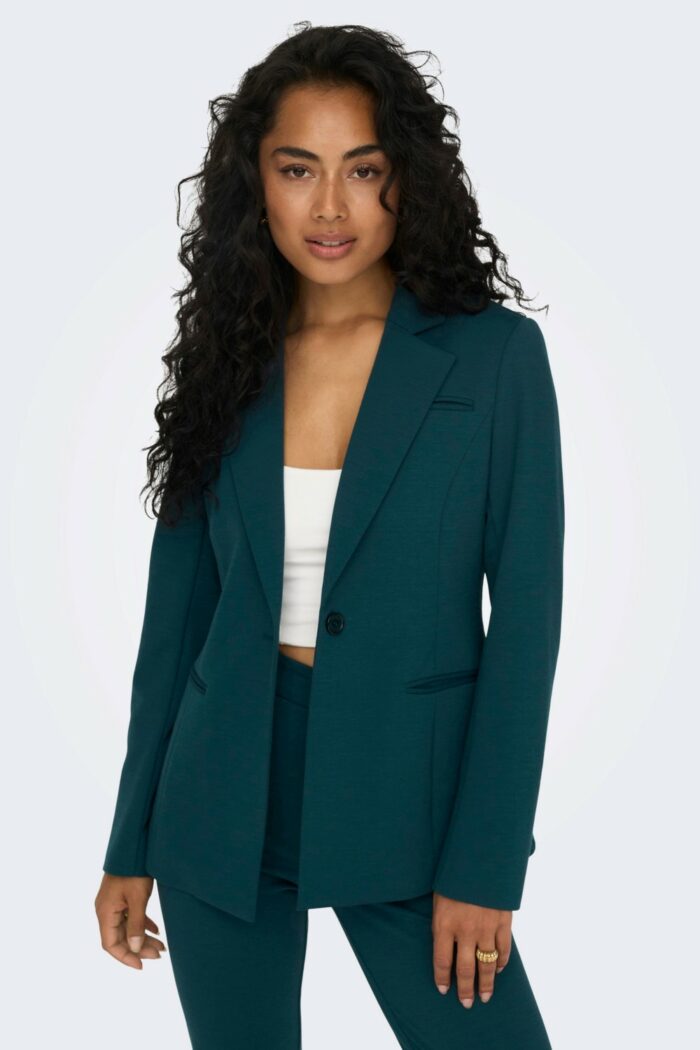 Giacca Only ONLPEACH L/S FIT BLAZER TLR NOOS Verde