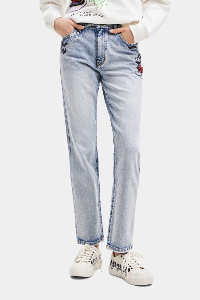 Jeans slim Desigual MICKEY ROCK Denim