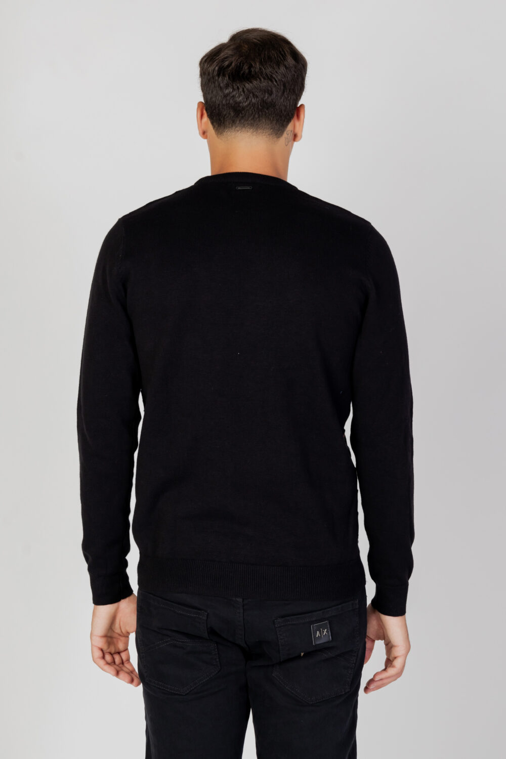 Maglione Antony Morato REGULAR FIT IN FILATO Nero - Foto 4