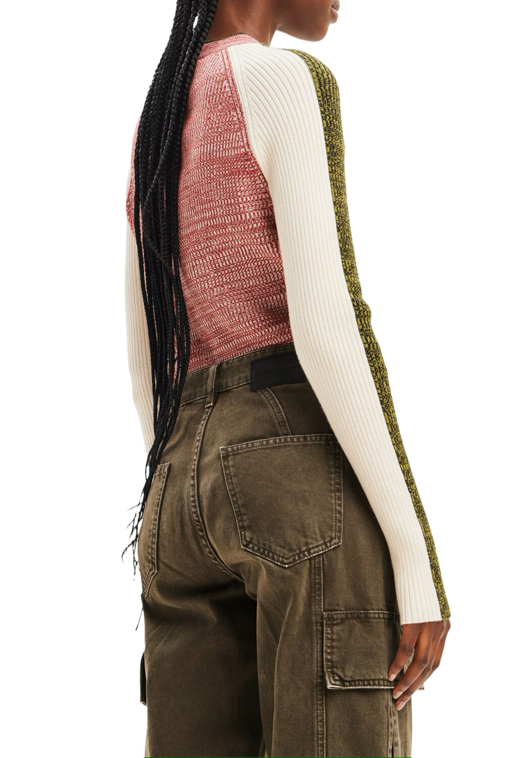 Maglione Desigual ORINOCO Panna - Foto 2