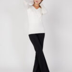 Maglia Guess LS VN JADE LOGO Bianco - Foto 3