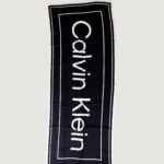 Pashmina Calvin Klein LOGO JQ SCARF O/PRINT 70X180 Nero - Foto 4