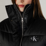 Piumino Calvin Klein Jeans SHORT RIBBED BOMBER Nero - Foto 2