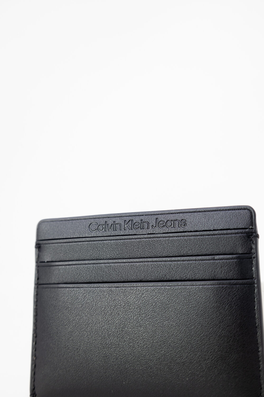 Portacarte Calvin Klein Jeans SCULPTED CARDCASE 6CC MONO Nero - Foto 4