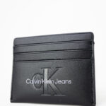 Portacarte Calvin Klein Jeans SCULPTED CARDCASE 6CC MONO Nero - Foto 5