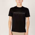 T-shirt Armani Exchange  Nero - Foto 5