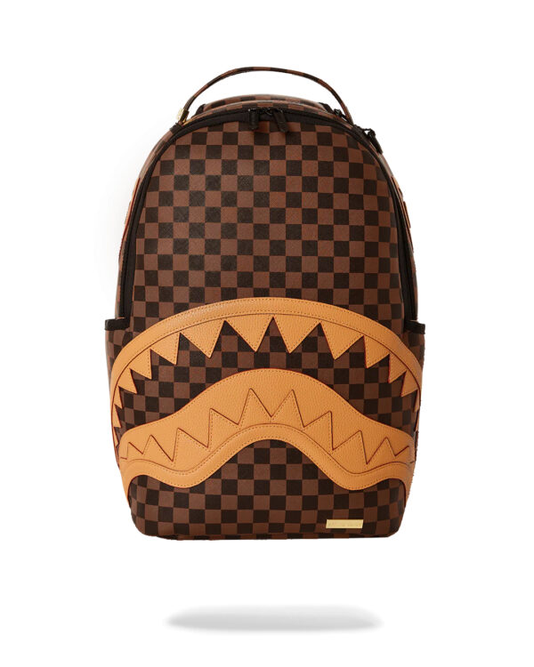 Zaino Sprayground HENNY SHARKS IN PARIS BACKPACK Marrone - Foto 1