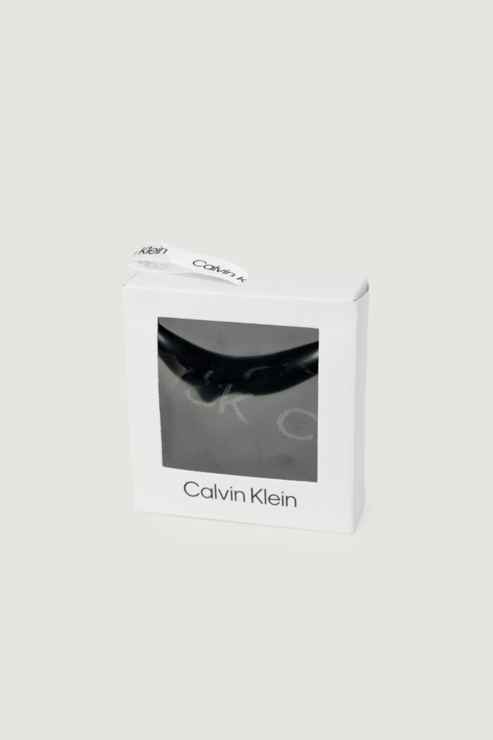 Calzini Calvin Klein CK WOMEN SOCK 1P LUREX LOGO GIFTBOX Nero
