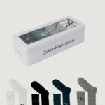 Calzini Lunghi Calvin Klein CKJ MEN SOCK 4P GIFTBOX Verde - Foto 1