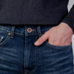 Jeans slim GAS ALBERT SIMPLE REV Blue Denim Scuro - Foto 2