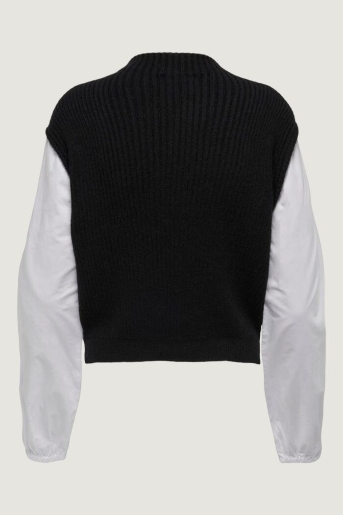 Maglia Jacqueline De Yong JDYSAGA L/S SHIRT PULLOVER KNT Nero
