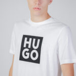T-shirt Hugo APP JUL ADD 2 Bianco - Foto 2