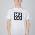 T-shirt Hugo APP JUL ADD 2 Bianco - Foto 5