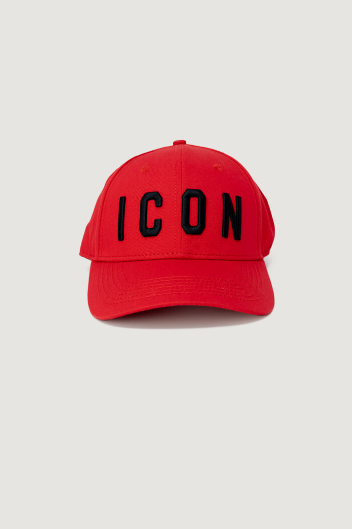 Cappello con visiera Icon BASIC Rosso