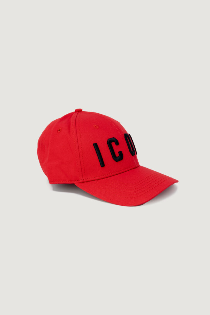 Cappello con visiera Icon BASIC Rosso