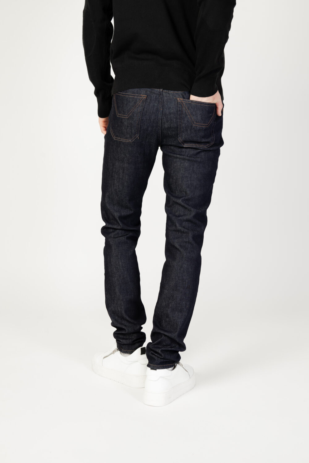 Jeans slim Jeckerson JOHN 5TASCHE TOPPA Denim scuro - Foto 3