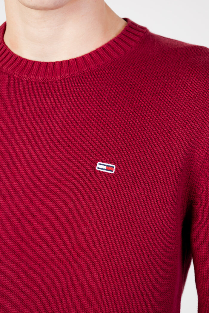 Maglione Tommy Hilfiger ESSENTIAL CREW Bordeaux