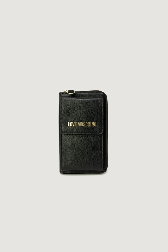 Portafoglio grande Love Moschino  Nero