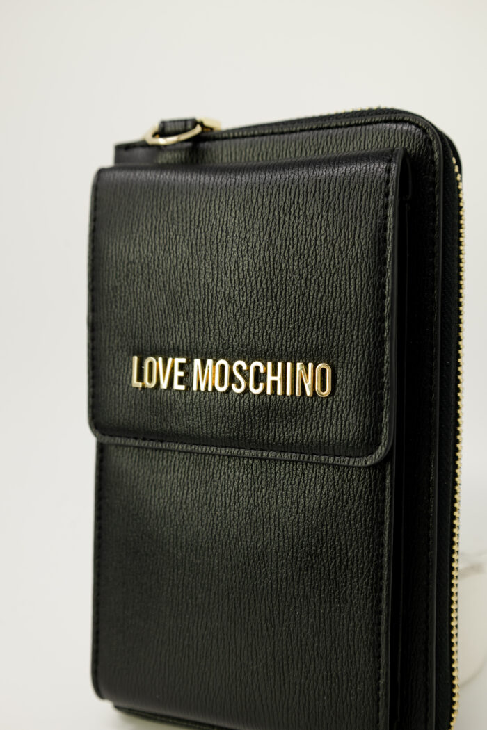Portafoglio grande Love Moschino  Nero