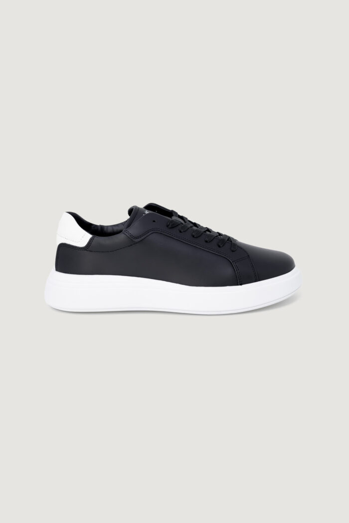 Sneakers Calvin Klein LOW TOP LACE UP LTH Black-White