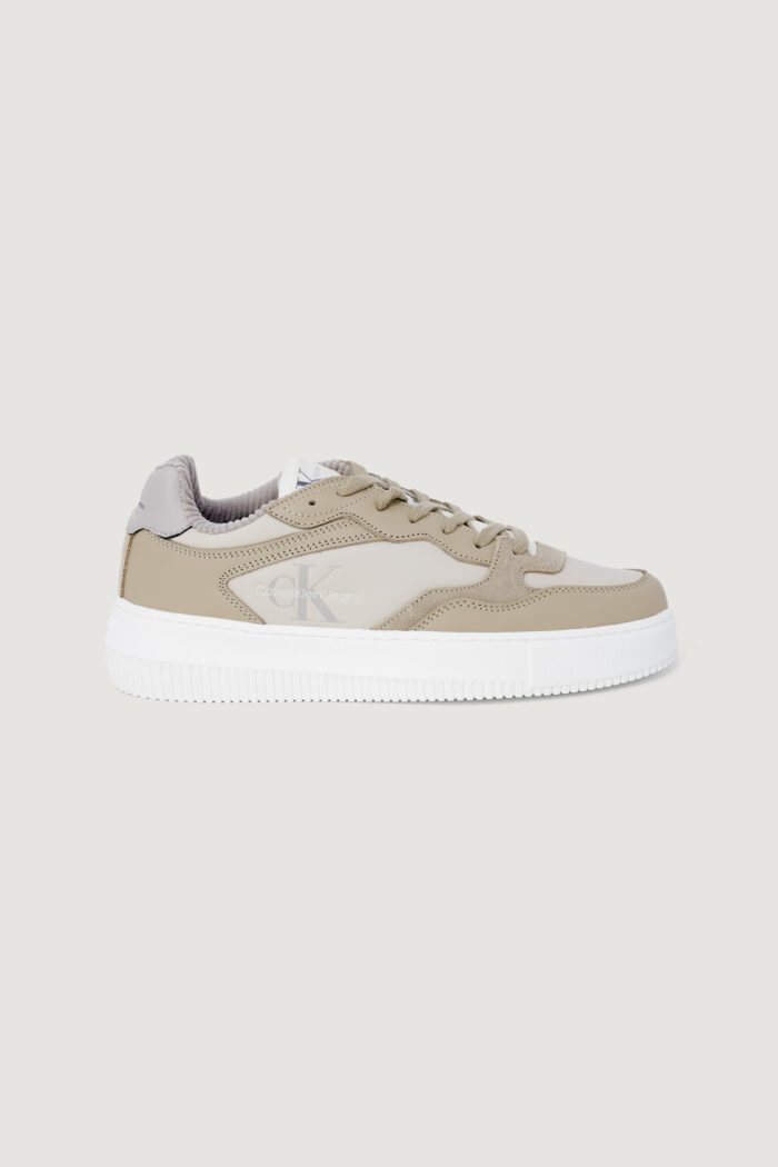 Sneakers Calvin Klein CHUNKY CUPSOLE COUI Beige