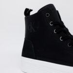 Sneakers Calvin Klein Jeans BOLD VULC MID FLATFORM LACEUP Nero - Foto 4