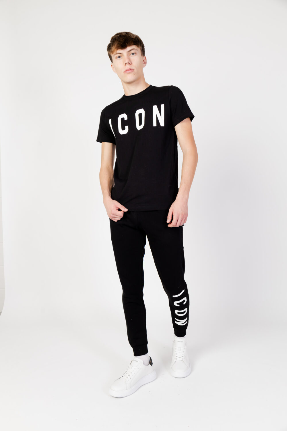 T-shirt Icon LOGO Nero - Foto 2