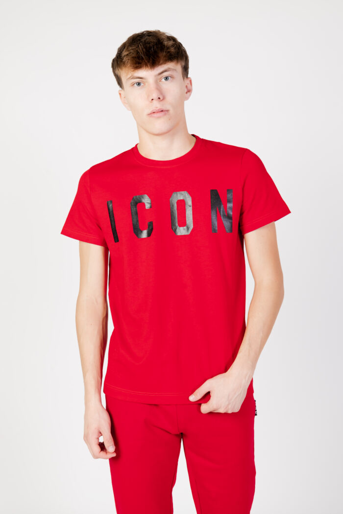 T-shirt Icon LOGO Rosso