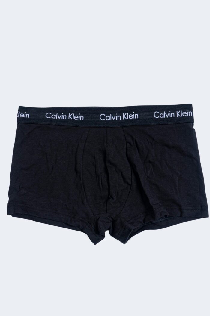 Boxer Calvin Klein Underwear 3 Trunks vita bassa Bianco
