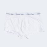 Boxer Calvin Klein Underwear 3 Trunks vita bassa Bianco - Foto 5