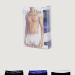 Boxer Calvin Klein Underwear LOW RISE TRUNK 3PK Azzurro - Foto 1