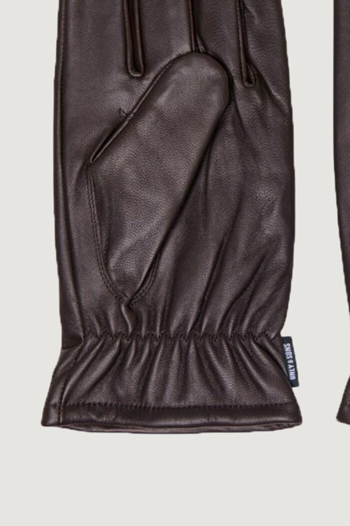 Guanti Only & Sons ONSMASON LEATHER GLOVE Marrone