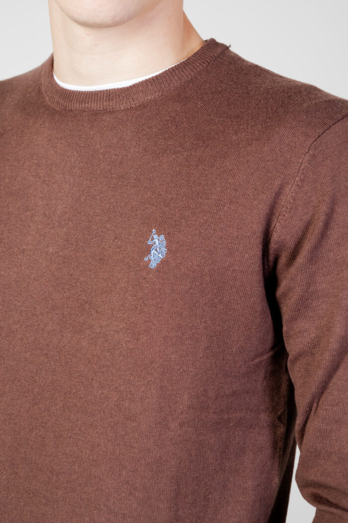 Maglia U.s. Polo Assn. LEON EH03 Marrone