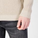 Maglione Calvin Klein Jeans BADGE RELAXED Beige - Foto 5