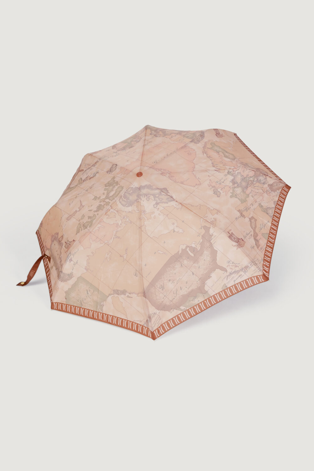 Ombrello Alviero Martini Prima Classe 1Classe mini Geo Beige scuro - Foto 1