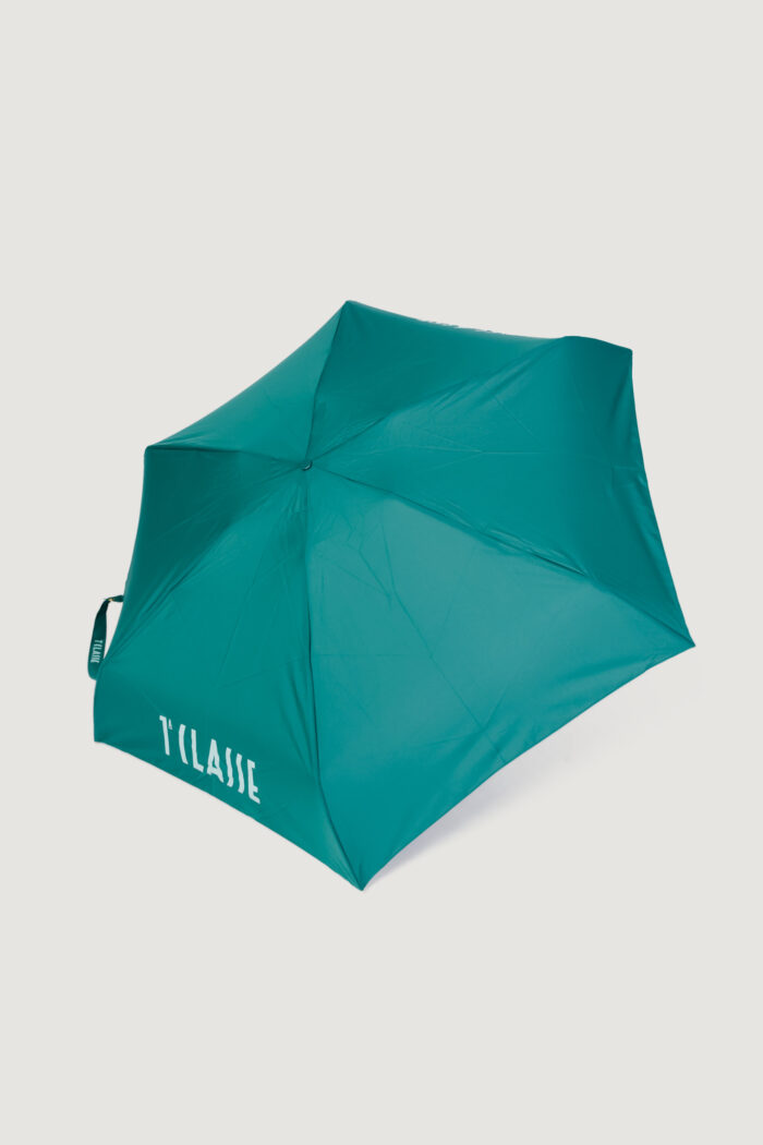 Ombrello Alviero Martini Prima Classe 1Classe supermini Logo Verde
