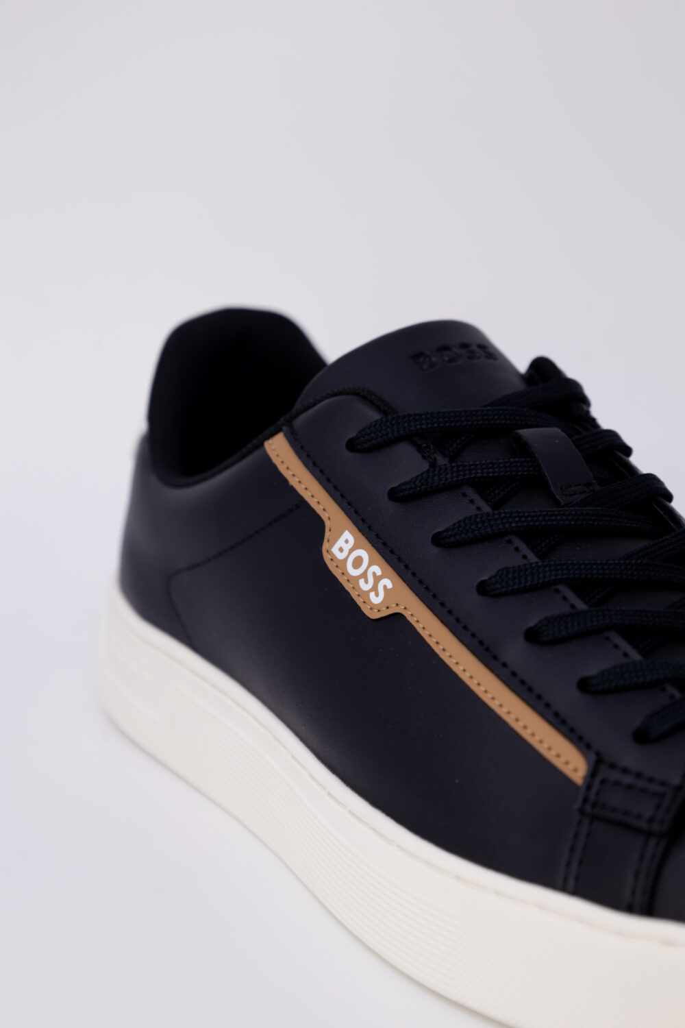 Sneakers Boss Rhys_Tenn_pusdth Nero - Foto 3