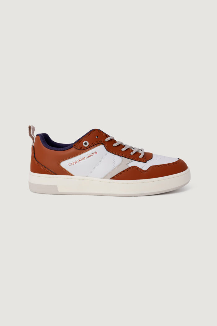 Sneakers Calvin Klein BASKET CUPSOLE LACEUP HIKING Cuoio