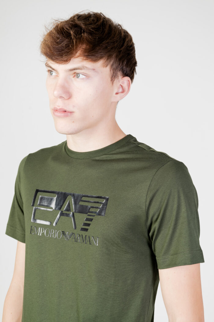 T-shirt Ea7  Verde Oliva