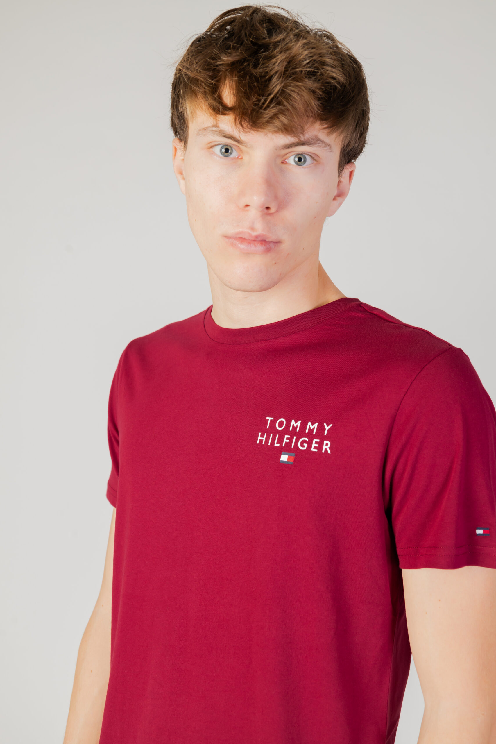 T shirt Tommy Hilfiger Bordeaux Goccia Shop