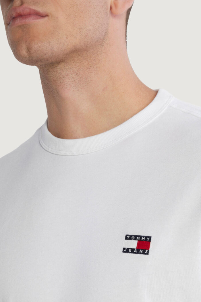 T-shirt Tommy Hilfiger REG BADGE EX Bianco