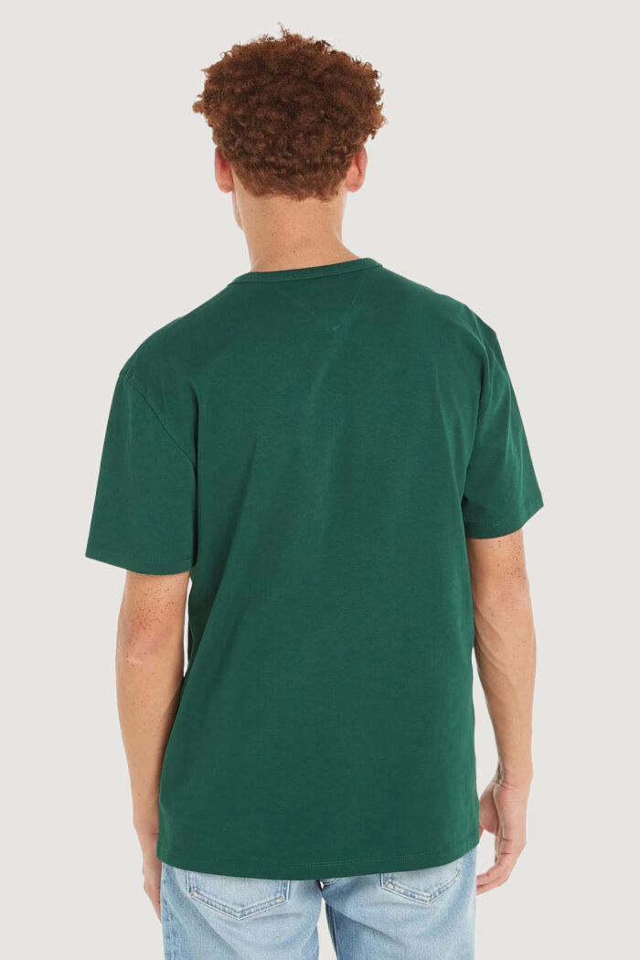 T-shirt Tommy Hilfiger REG BADGE EX Verde