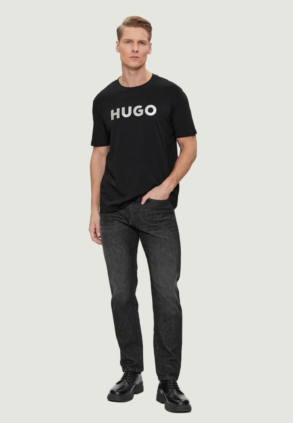 T-shirt Hugo Dulivio_U241 10229761 01 Nero - Foto 5